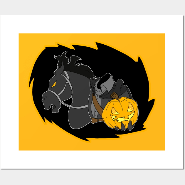 Headless Horseman Wall Art by kelsmister